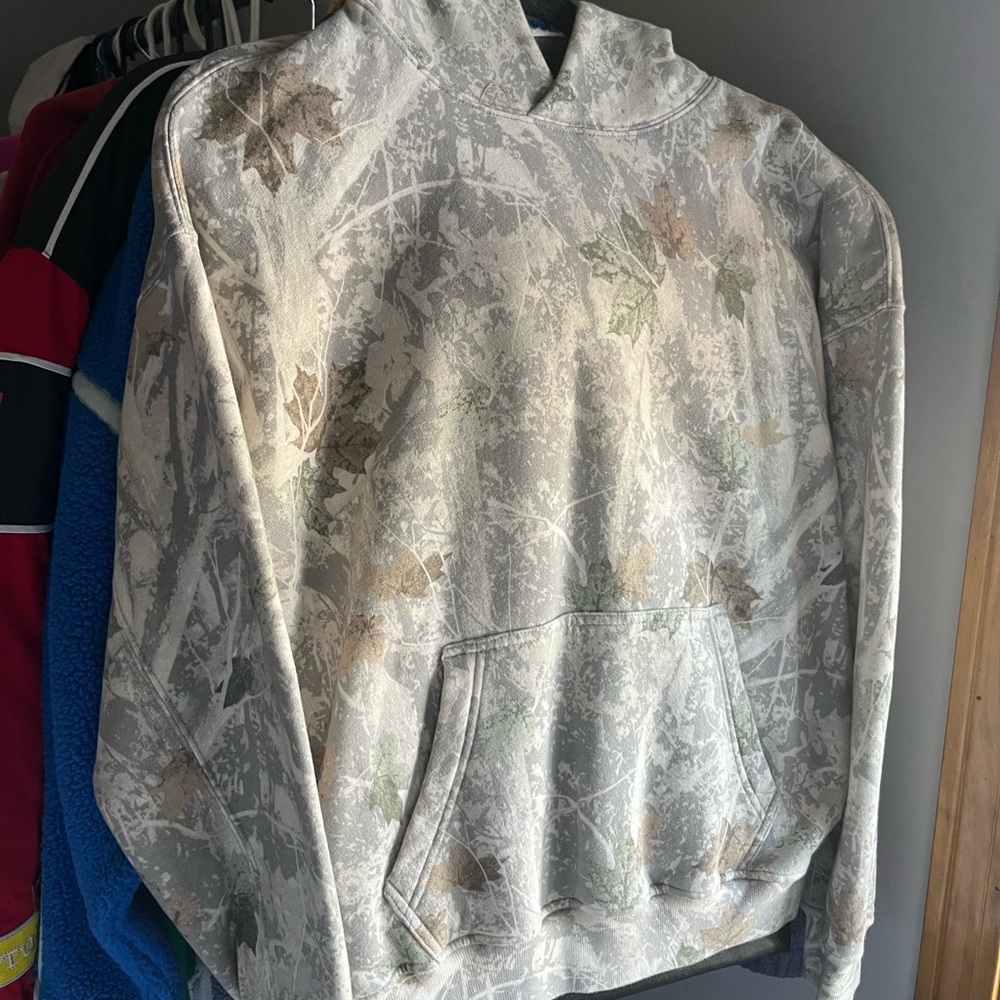 Abercrombie Camo Essential Popover Hoodie